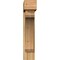 Ekena Millwork Legacy Block Rough Sawn Bracket w/ Offset Brace, Western Red Cedar, 8"W x 32"D x 40"H BKT0806X32X40LEC05RWR - alternate 3